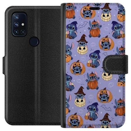 OnePlus Nord N10 5G Tegnebogsetui Stitch halloween