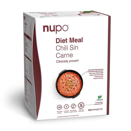 Nupo Diet Meal Chili Sin Carne, Sport & Velvære, Vægtkontrol, Kost- Og Måltidserstatning
