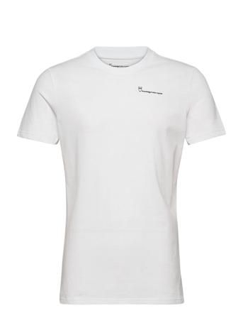 Alder Knowledgecotton Tee - Gots/Ve White Knowledge Cotton Apparel