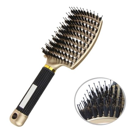 2 stk Professionel Bøjbar Frisør Hårbørste