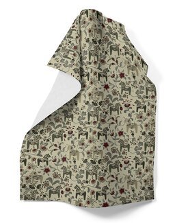 Keittiöpyyhe Leksand mini beige