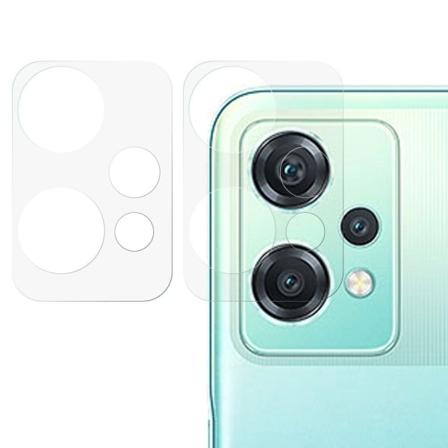 2Pcs OnePlus Nord CE 2 Lite 5G arc edge hærdet glas kamera linse film Transparent