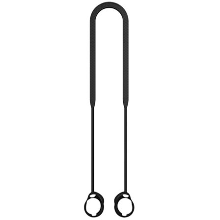 For -1000xm4 Høretelefon Halsrem Kabel, Sport Anti-tabt Silikon Høretelefon Kabelholder (sort