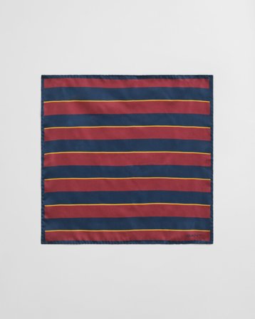 GANT Herren Gestreiftes Einstecktuch (ONE SIZE) Rot Rosa