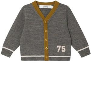 Bonpoint Marron Glace Teotim Cardigan 18 Months - Jumpers and knitwear - 18 months - Grey - Junge
