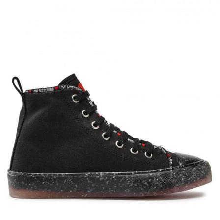 Love Moschino - Sneakers - Svart - Dam - Storlek: 40 Eu, Dam, Storlek: 40 EU