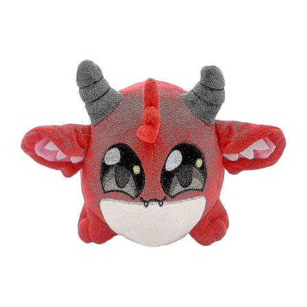 Følelsesmæssig støtte dæmon plys, cut Kawaii The Click Plushies legetøj til fans gave, sød blød udstoppet dyr pude dukke L