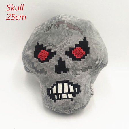 Mordely Minecraft Toys Game Doll SKULL-25CM