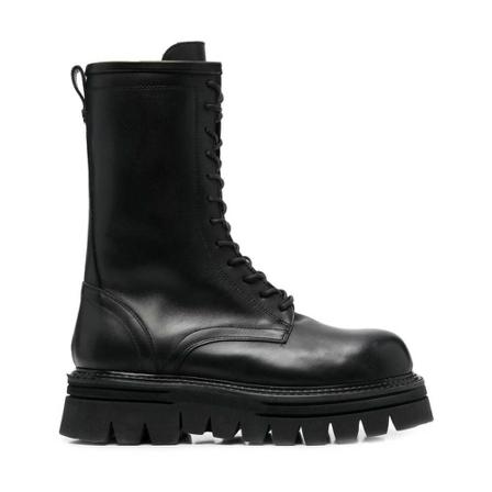 Casadei, Lace-up Boots Zwart, Dames, Maat:40 EU