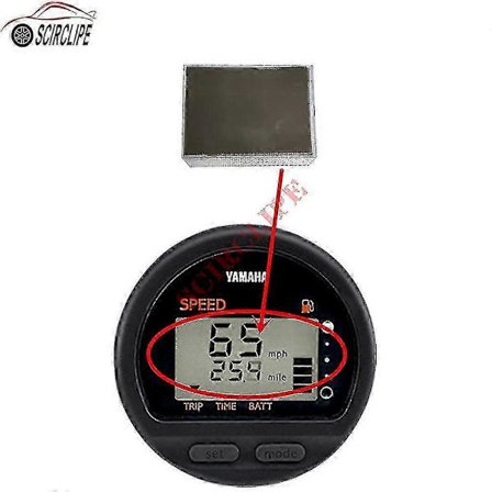LCD-skjerm Kompatibel med Yamaha Digital Multifunksjons Speedometer Måleenhet 6y5-83570-a0-00 Boris