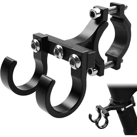 Scooter Krok, E Scooter Krok, E Scooter Tilbehør, E Scooter Krok, E Scooter Frontkrok, Scooter Universal Krok, E Scooter Krok (Svart)