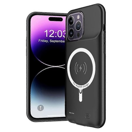 D88s Mag Series Laddningsfodral för iPhone 14 Pro Mobil Power Batterifodral Stöttåligt 7000mah Portabel P