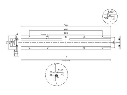 Multibrackets M Universal Wallmount Super Slim Small - Monteringssett (veggbrakett) for LCD/plasma-panel - sølv - skjermstørrelse: 26"-32"
