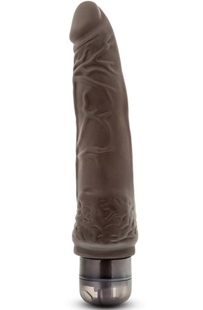 Dr. Skin Cock Vibe 7 Schokolade 21,5 cm