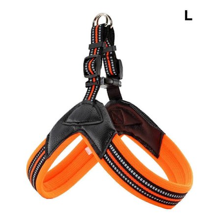 Hundsele, Justerbar Dragfri Andningsbar Reflex Koppelfästen Väst Stor Storlek (FMY)