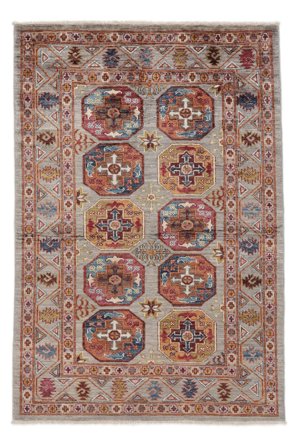 Shabargan Rug Modern Brown/Dark Red (Wool, Afghanistan)