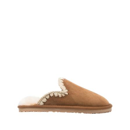 Mou, Slippers Brązowy, Kobieta, Rozmiar: 40 EU