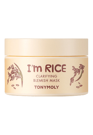 Tony Moly I'm Rice Clarifying Blemish Mask 100ml Rengöring Dam