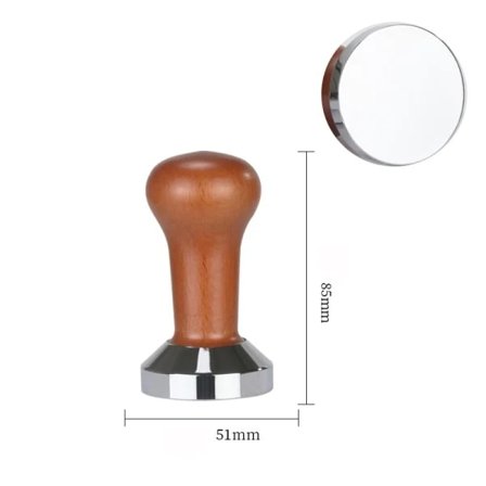 51mm Rustfritt stål Barista Espresso Tamper Barista Tamper 51mm