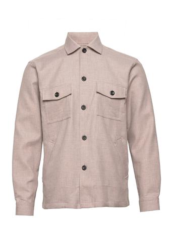 Men's Shirt: Casual Twill Overshirts Rosa Eton