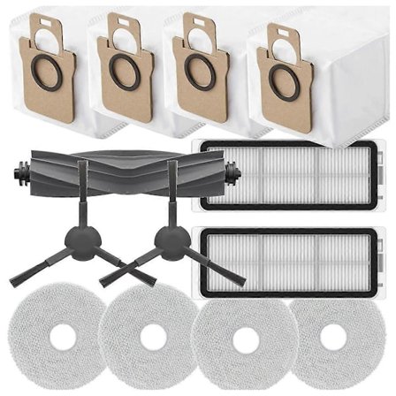 L20 Ultra -robotti-imurin pääsivusirkkeli, HEPA-suodatin, moppi-liina, pölypussit ja tarvikkeet