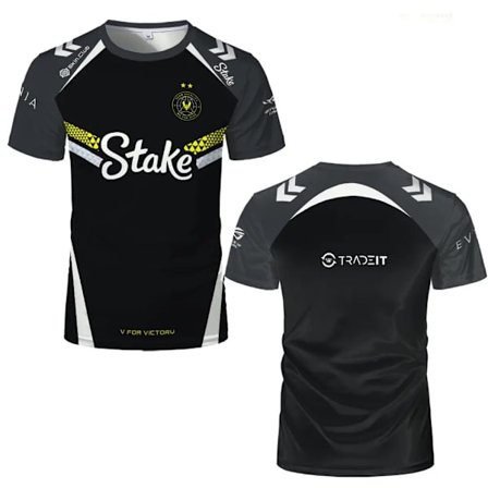 Pro Vitality 2025 EWC Edition Jersey CS2 Esports Club Andningsbar ZywOo Anpassad Uniform Herr- och Dam CSGO Pro League T-shirts
