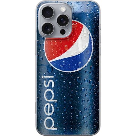 Kompatibel Mobilcover til Apple iPhone 16 Pro Max Pepsi Can