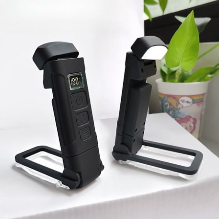 USB-oppladbar LED-leselampe med klemme – 3 fargetemperaturer, 6 lysstyrker, perfekt for nattlesing