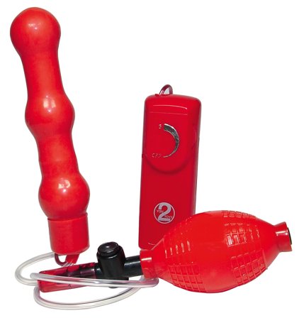 Red Unisex Zeppelin - Vuxen.se - Stor butt plugg, stor dildo