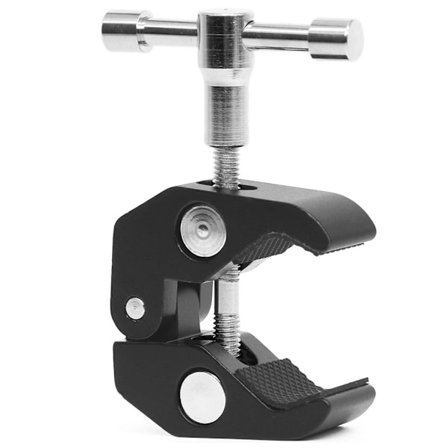 Kameraklämma Quick Release Kamerafäste Super Clamp med 1/4 3/8 gänga hål