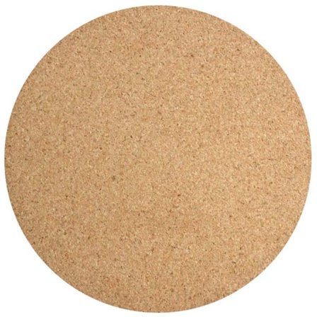 Runde skiver af naturkork til miljøvenlig beskyttelse, kompatible med opslagstavler, PM'er, fotos, meddelelsestavler (30 cm diameter x 6 mm tykkelse)