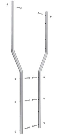 W.steps WVGG HL Handledare till vägg- och takstege, Stegar & ställningar