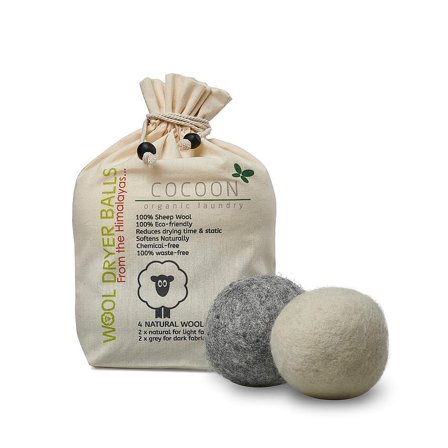 Cocoon Uld bold 4 stk, Tøj & Bolig, Husholdning, Tekstilpleje