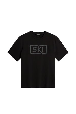 Jayden T-shirt - Black - Mann - M - J.Lindeberg