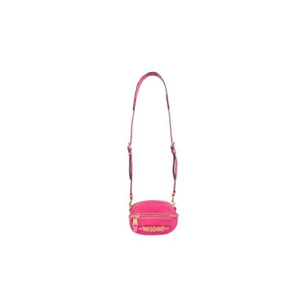 Moschino, Bag With Logo Roze, Dames, Maat:ONE Size