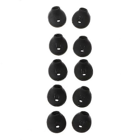 10 st/lot Mjuka silikonöronkuddar Öronproppar Kompatibla - För Sony WI-SP500 För Samsung S7 S6 Edge 9200 l