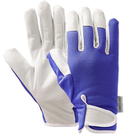 Viridescent Havehandsker til Kvinder Mænd Multipurpose Læderhavehandsker Tornafvisende