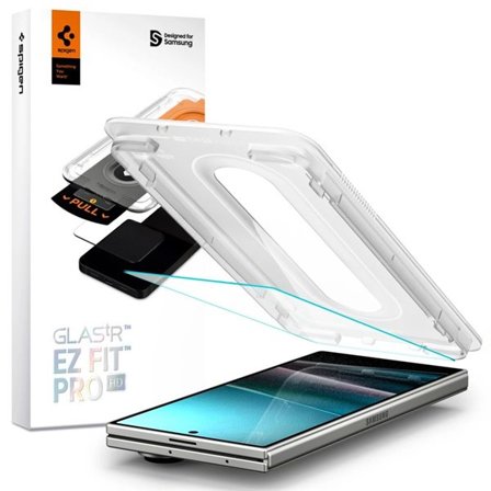 Spigen Glas.TR EZ Fit Pro HD härdat glas för Samsung Galaxy Z Fold 7 - Transparent