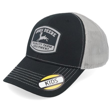 John Deere - Černá Kšiltovka - Kids Moline 112 Cap Charcoal Trucker @ Hatstore