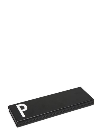Design Letters Personal Pencil Case - Black - ONE SIZE
