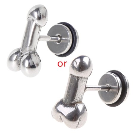 Sexy øredobber unike for titan stål øredobber Stud Mannlige smykker Brincos Charms