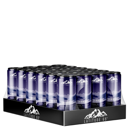 24 x Latitude 65 Energidryck 330 ml