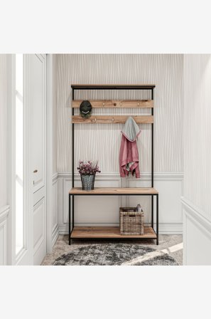 Hanah Home - Eteiskaluste Girne - Ruskea - Eteiskalusteet - - Homeroom