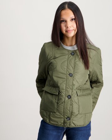 VERO MODA VMMILLIE JACKET GIRL Vert Vestes Fille - Kids Brand Store