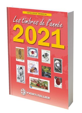 Yvert & Tellier - Frimærker fra året 2021, Hele verden - Frimærkekatalog
