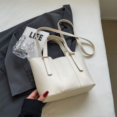 Axelväska Messenger Bag BEIGE