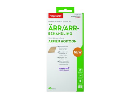 Mepiform Usteril arrbandasje 5x7,5 cm, 2 stk.