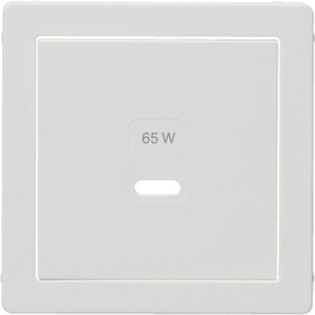 Hager 48606089 Senterbrikke for lading av mobile enheter, Strømbrytere & vegguttak