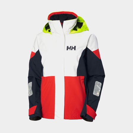 Giacca da vela Helly Hansen Newport Regatta, Alert Red, donna, X-Large