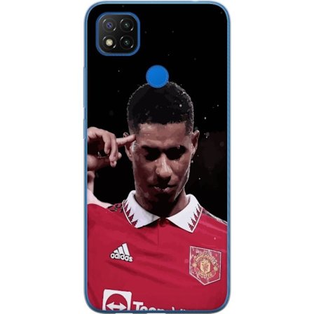 Yhteensopiva Puhelinkuori Xiaomi Redmi 9C NFC Marcus Rashford Manchester